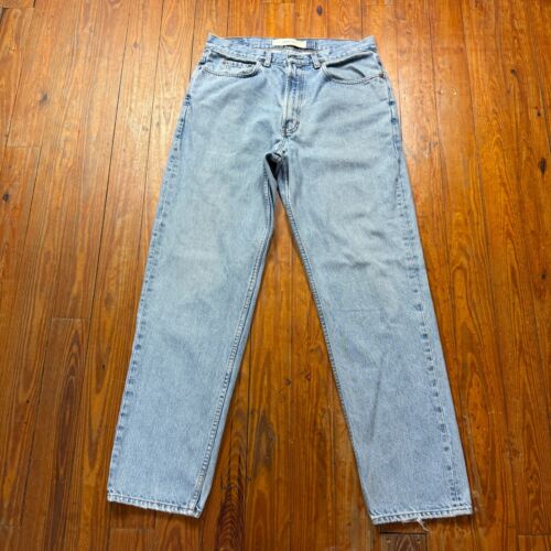 Vintage Gap Jeans Mens 32x32 Blue Denim Easy Fit Straight Leg Pants Relaxed Y2K