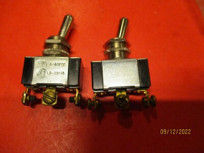 TOGGLE-H/D--3 POSITION-[on]-off-[on] -3 Screw-LOT OF- 2