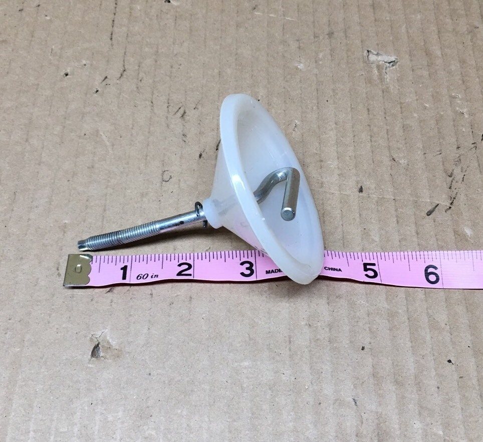 Volvo C70 S40 V50 OEM Trunk Spare Tire Hold Down Bracket Clamp Screw