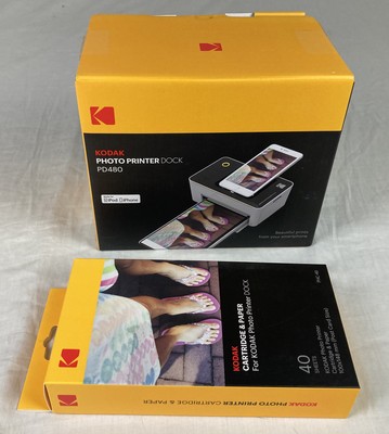 kodak cartridge and paper for kodak photo printer dock