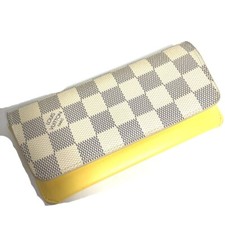 LOUIS VUITTON GI0388 Damier Azur Etui Lunette Woody glasses sunglasses case