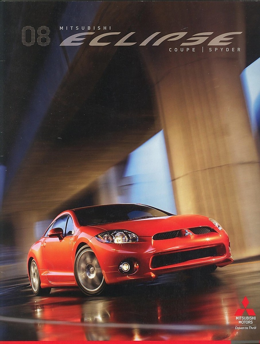 2008 Mitsubishi Eclipse Coupe Spyder GT Coupe Spyder GS
