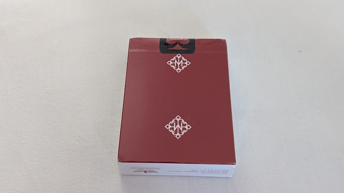 Scarlet Red Madison Rounders Playing Cards - Limited Edition New 