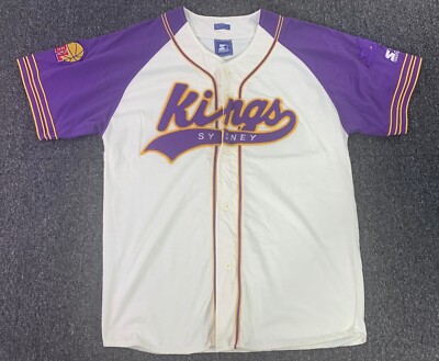 Vintage Sydney Kings Starter Baseball Jersey Mens Large Signed 90s  Basketball Australia