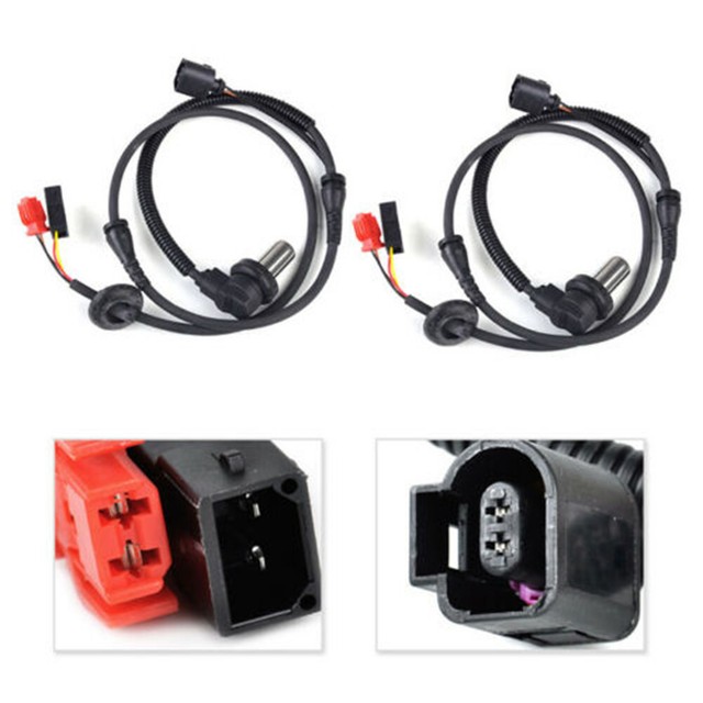 2Pcs New Front ABS Wheel Speed Sensor Left Right Fit For Audi A6 C5 VW Passat B5 eBay