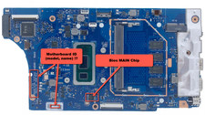 BIOS chip for Asus Vivobook Flip 14 TP412FA For motherboard: TP412FAC Rev. 2.0