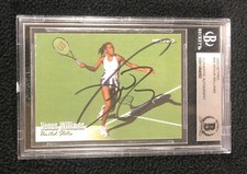 Venus Williams Signed 2003 Netpro Rookie Card #99 RC Beckett Authenticated