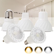 Dimmable LED Spot Light Bulbs GU10 MR16 E27 GU5.3 E14 30W Equivalent Lamp 110V