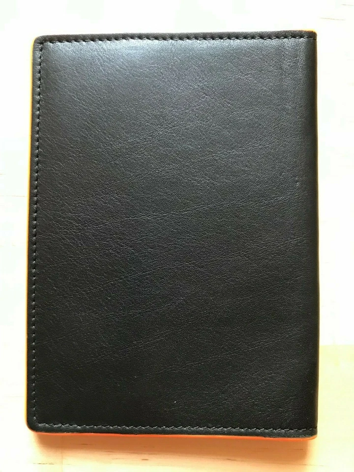 Porta pasaporte Giuseppe Zanotti cuero negro nuevo sin etiquetas Foto 2 de 4