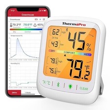 ThermoPro TP359 Bluetooth Hygrometer Thermome...
