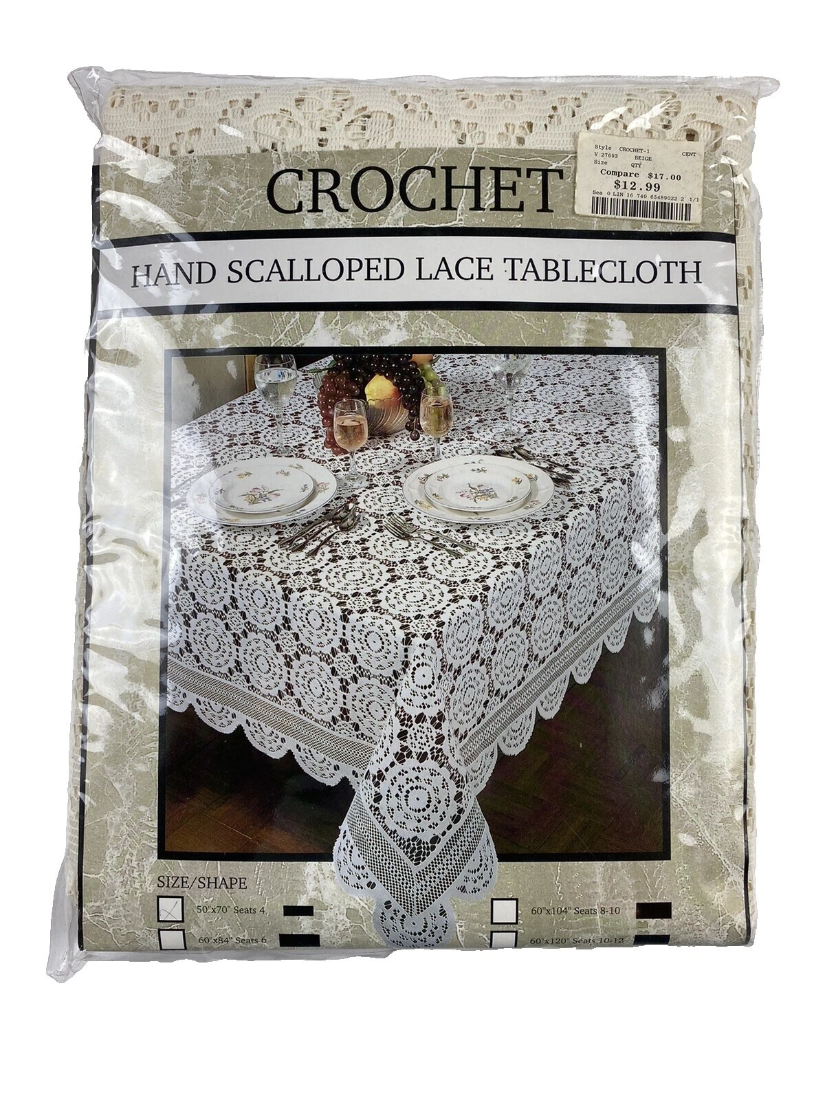 Manteles de encaje de ganchillo