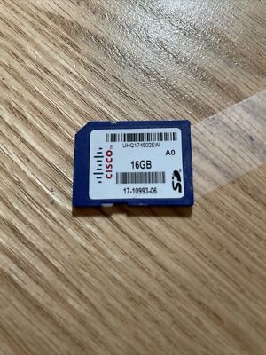 16GB CISCO 17-10993-06 SD FLASH MEMORY CARD