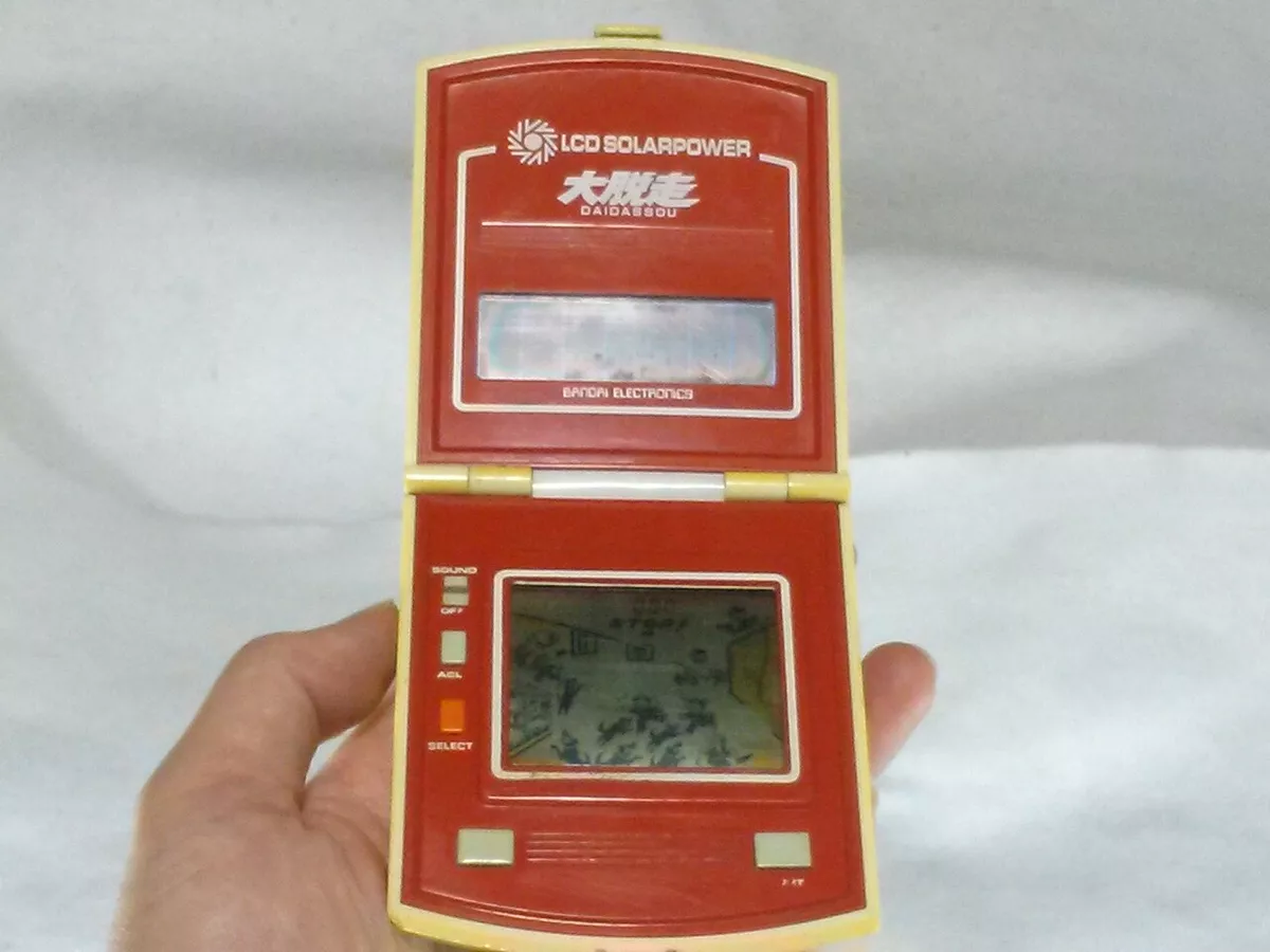 Daidassou Great escape Bandai LCD solar power /80'Game