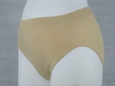 BALI 303J Panties Barely There Hi Cut Seamless Microfiber White Beige or Pink