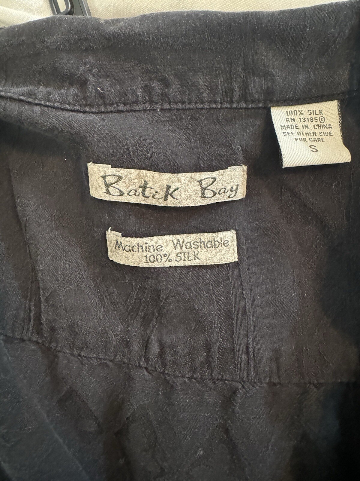 Batik Bay Black Pattern Size Small - image 3