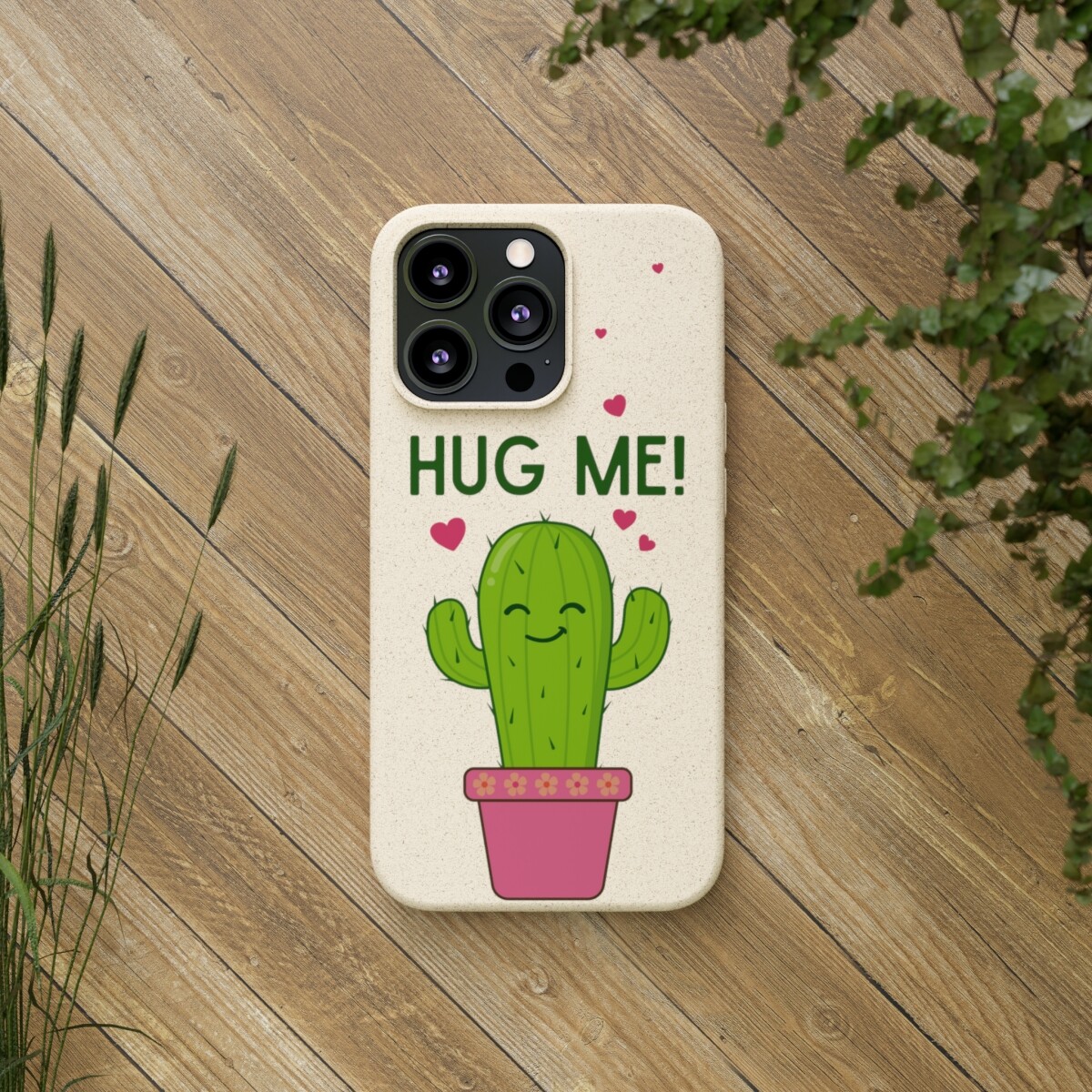 Hug me! Cactus Biodegradable iPhone Case | eBay Hug me! Cactus Biodegradable iPhone Case | eBay