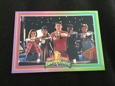 1994 Mighty Morphin Series 1 Wal-Mart Power Rangers Time To Morph #17