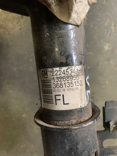 Opel Meriva B Federbein vorne links 13268956 Originalteil geprüft - Bild 3 von 3