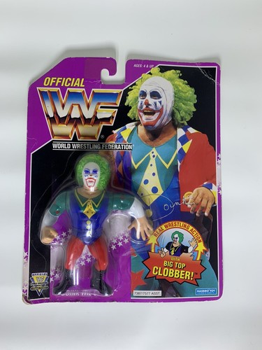 New WWF/WWE Doink the Clown Wrestling Figure 1993 ...