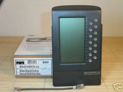 NUOVO Cisco CP-7914 7914 IP Phone modulo di espansione VoIP NEW OPEN BOX