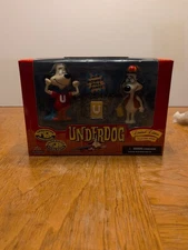 Underdog & Shoeshine Figures Limited Edition 1998 #43001 In Box