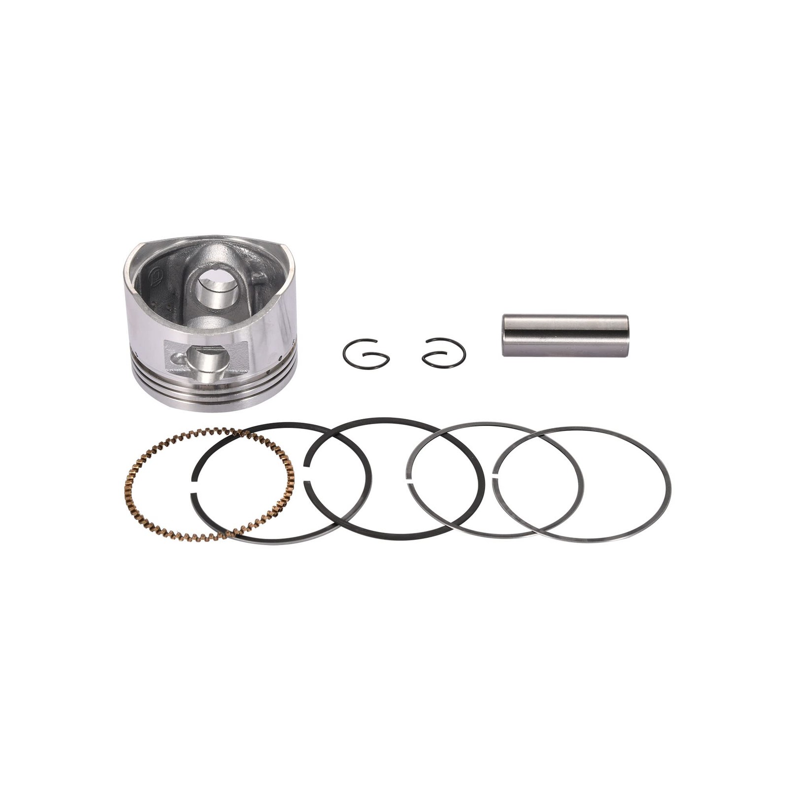 54mm Piston Ring Kit for 125cc Horizontal Engine ATV Dirt Bike Replacement