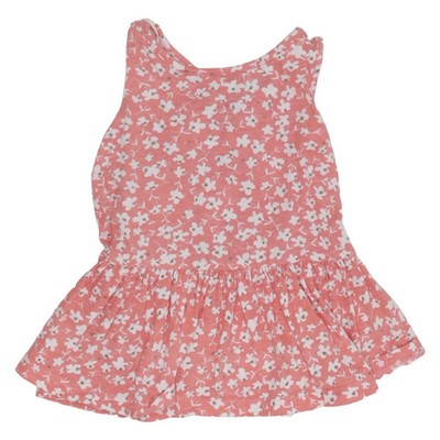 Crib Couture, Kleid, Größe: 68/74, Pink/Weiß, Blumen, Mädchen #bII