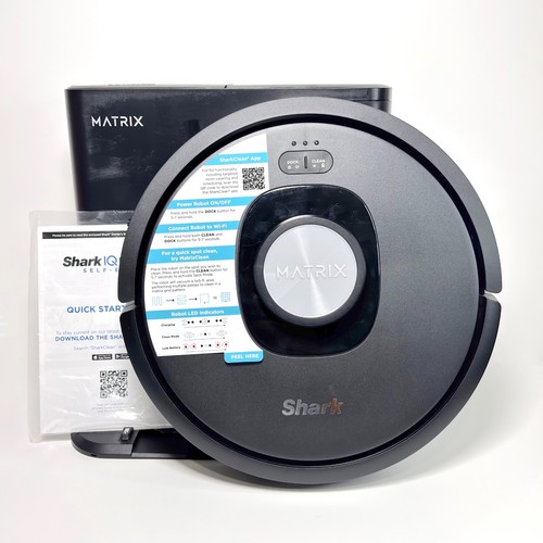 Shark Matrix Self Emptying Robotic Vacuum Smart ** FOR PARTS OR REPAIR ONLY**