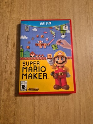 Super Mario Maker Nintendo Wii U With Case
