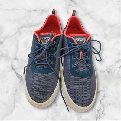 Columbia PFG Dorado Womens 6 Gray Blue Boat Water Shoes Mesh Comfort Sneaker