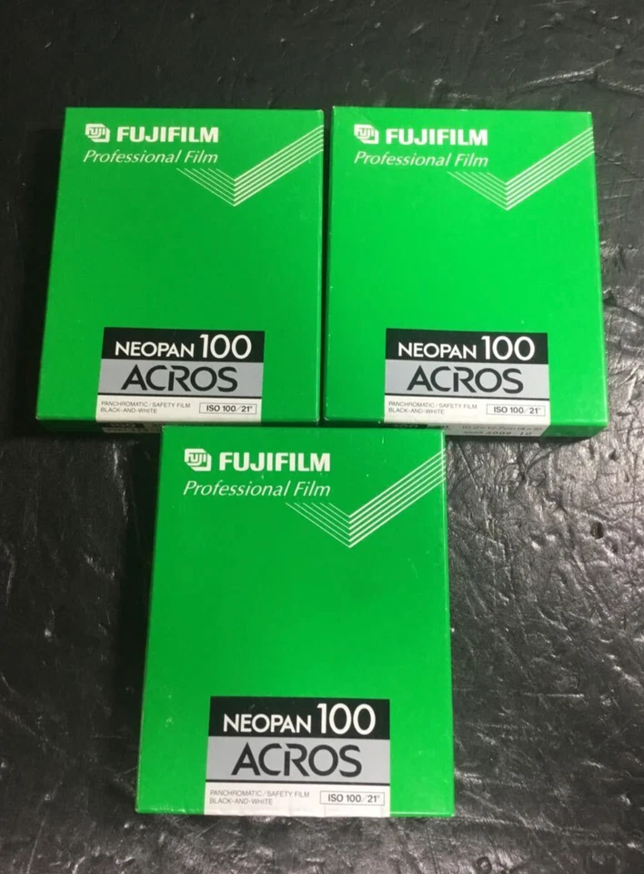 Fujifilm Neopan Acros 100 4x5 20 Sheets Black and White Expired 2008 From Japan - Image 3 of 4