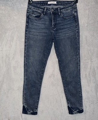 Flying Monkey Women's Mid Rise Skinny Ankle Jeans Size 27 Soft Stretch EUC