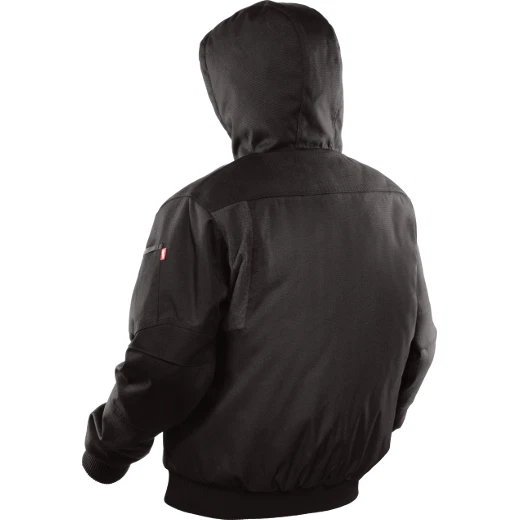 252B-XL Milwaukee Men's Hooded Jacket Black Size XL image 3