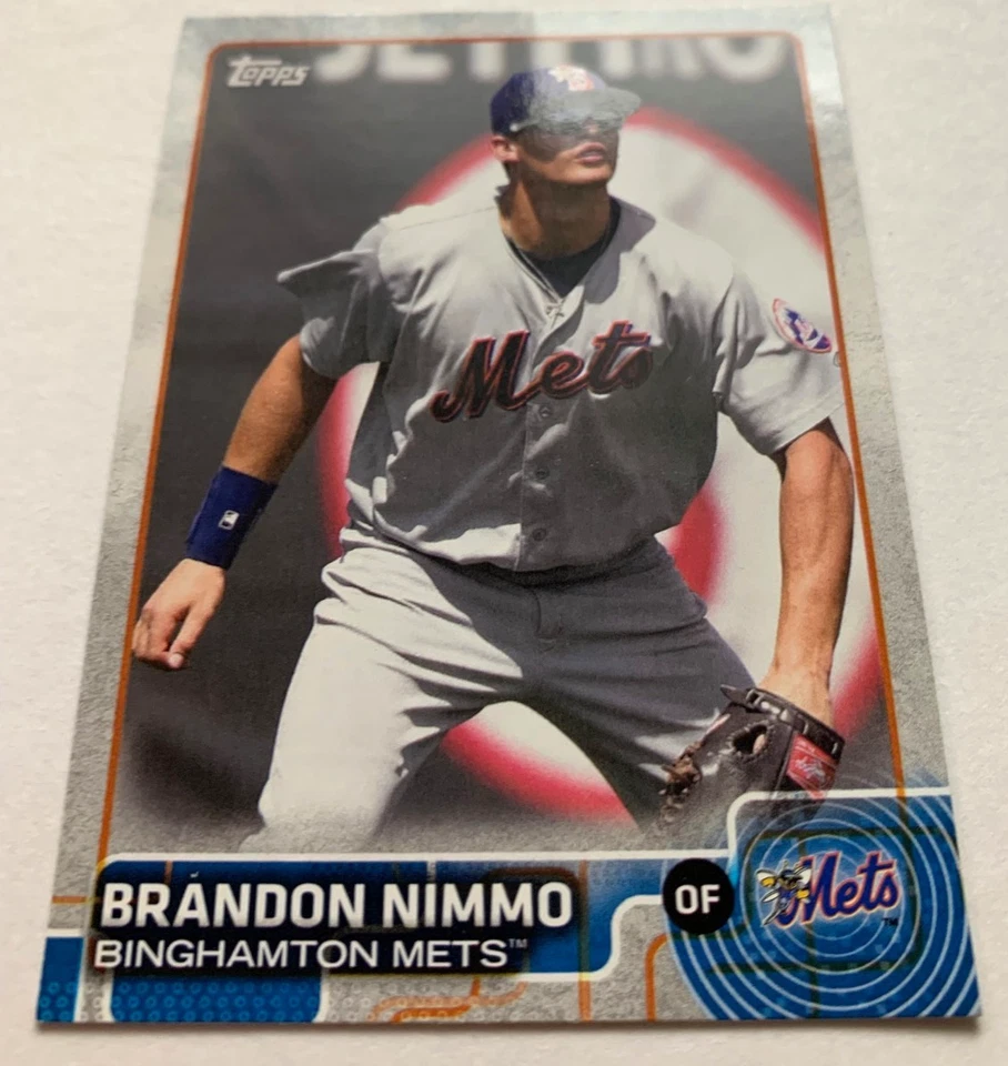 BRANDON NIMMO ROOKIE • 2015 Topps Pro Debut #86 • SHARP NEW TEXAS RANGERS RC!!! - Image 2 of 4