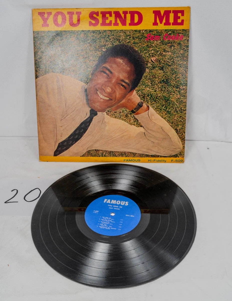 SAM COOK - YOU SEND ME - FAMOUS RECORDS - F 509 - RELEASED 1965