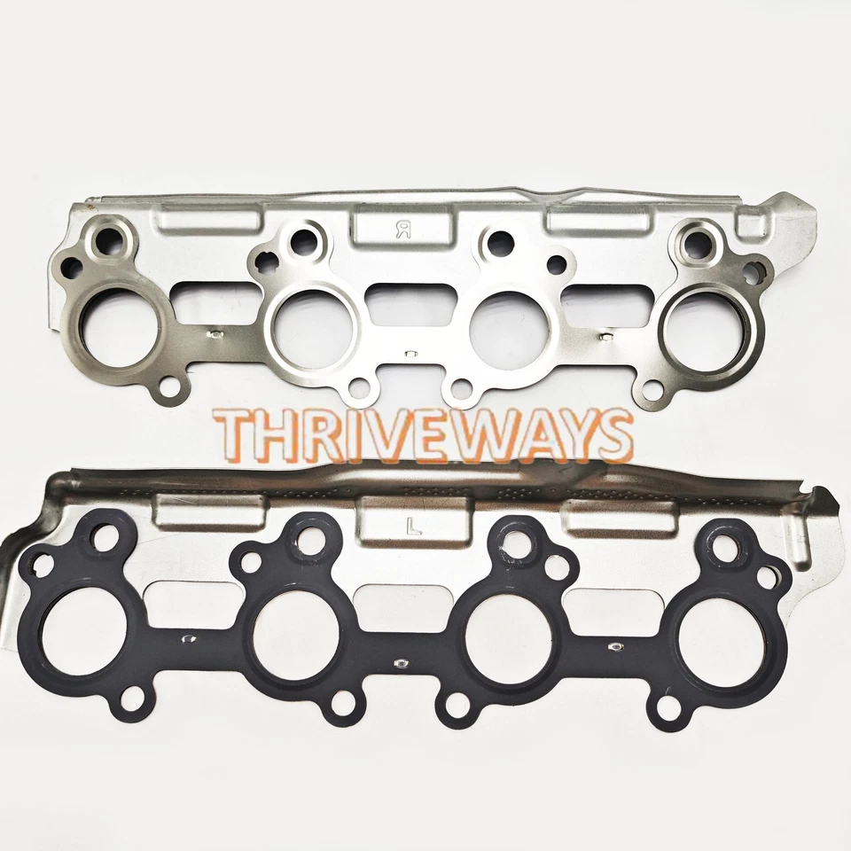 New 2SET EXHAUST MANIFOLD GASKET For TOYOTA 4.7L 4RUNNER TUNDRA SEQUOIA GX470 - Image 4 of 4