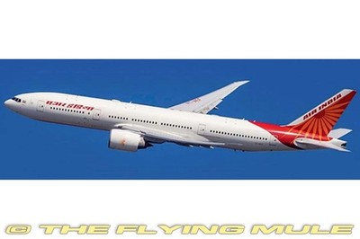 JC Wings 1:400 777-200LR Air India VT-AEF Flaps Down Configuration