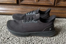 Flux Adapt Runner Black Gum Mens Size 12 Running Athletic Walking Knit Shoes