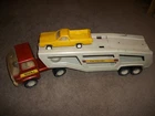 Vintage 1970's Tonka XR 101 Car Carrier LARGE Semi Trailer Truck
