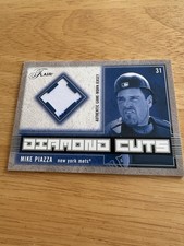 2003 Mike Piazza Finest And Flair GU Jersey