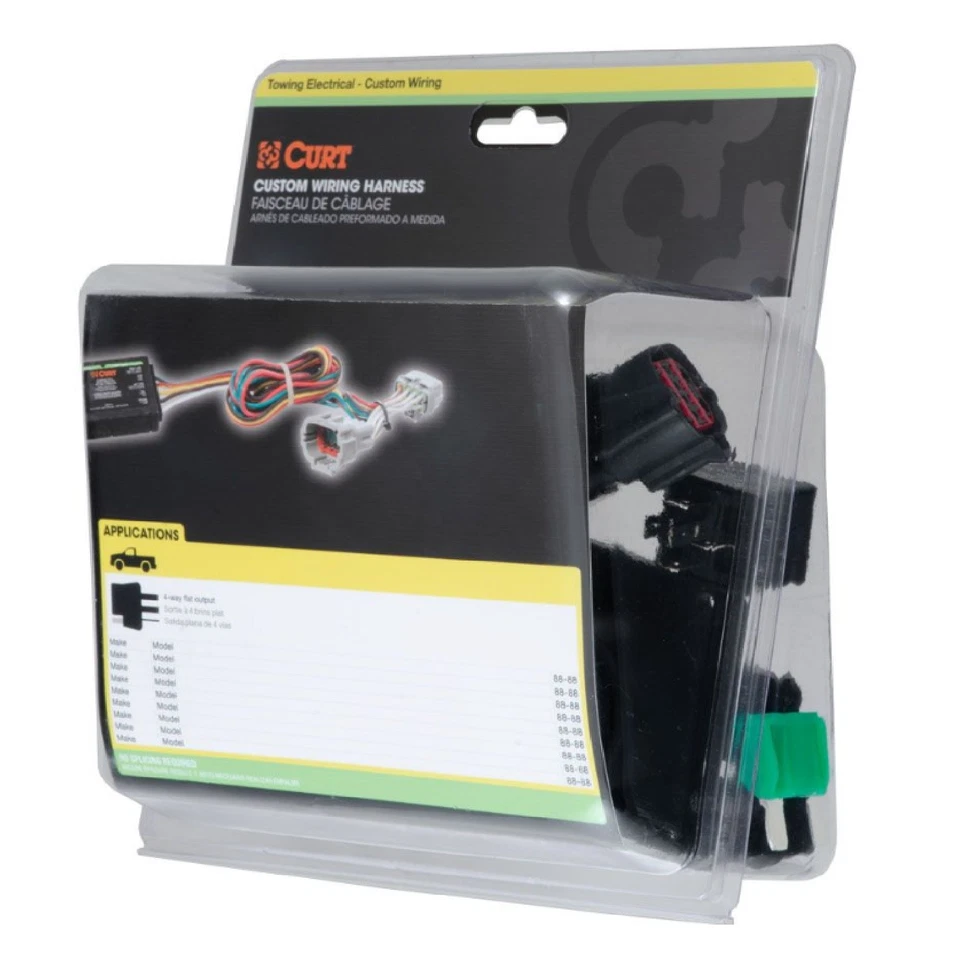 Conector de cableado personalizado Curt 55243 para Ford F250 / F350 / F450 / F550 Super Duty Foto 4 de 4