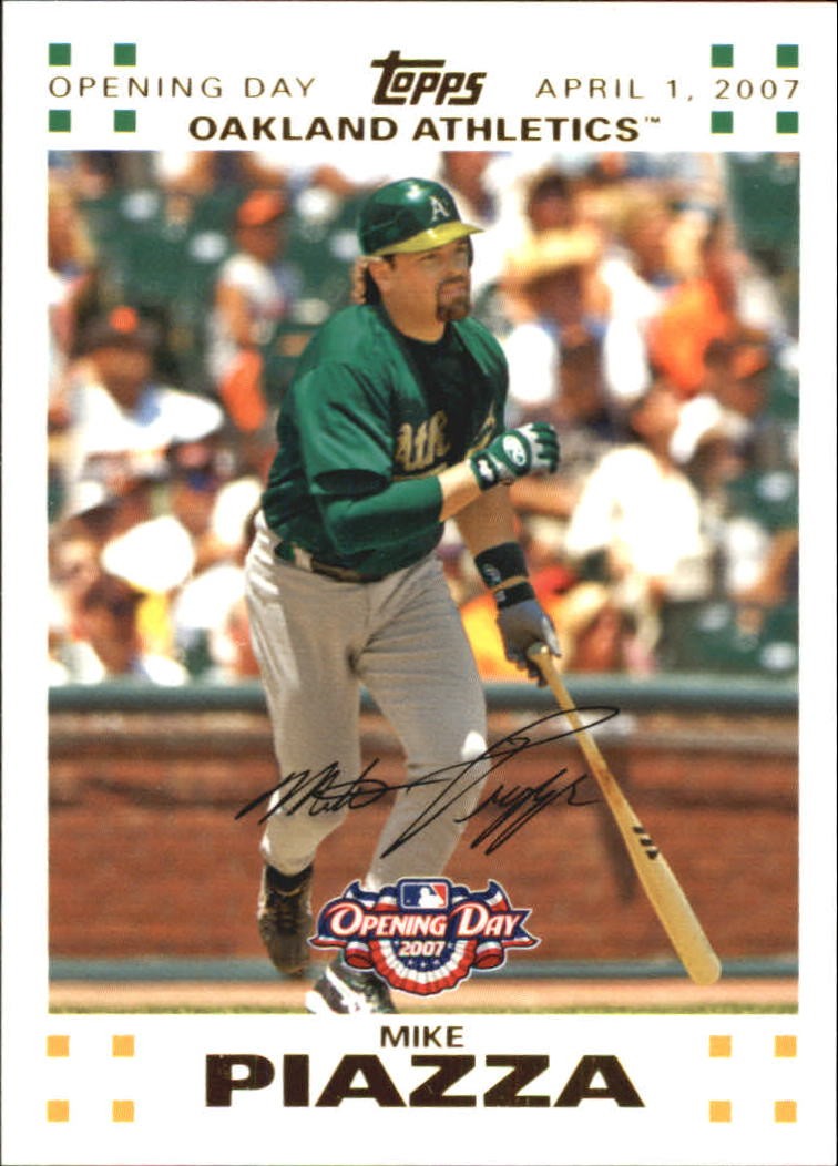 2007 Topps Opening Day Gold #2 Mike Piazza /2007 BB