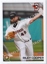 2024 Delmarva Shorebirds Riley Cooper RC Rookie Orioles