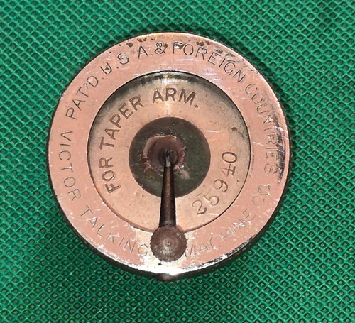 Early VICTOR Disc Phonograph Reproducer for Taper Arm