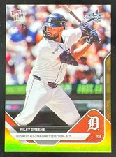 2025 Topps Now All-Star Game Gold Foil #ASG-RG Riley Greene /50
