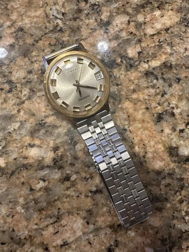 Timex Electronic West Germany Vintage 1960s Watch - AS IS/NOT RUNNING