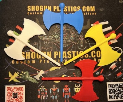 Dragun Battle Axe Set of 4-Shogun Warriors Jumbo Machinder