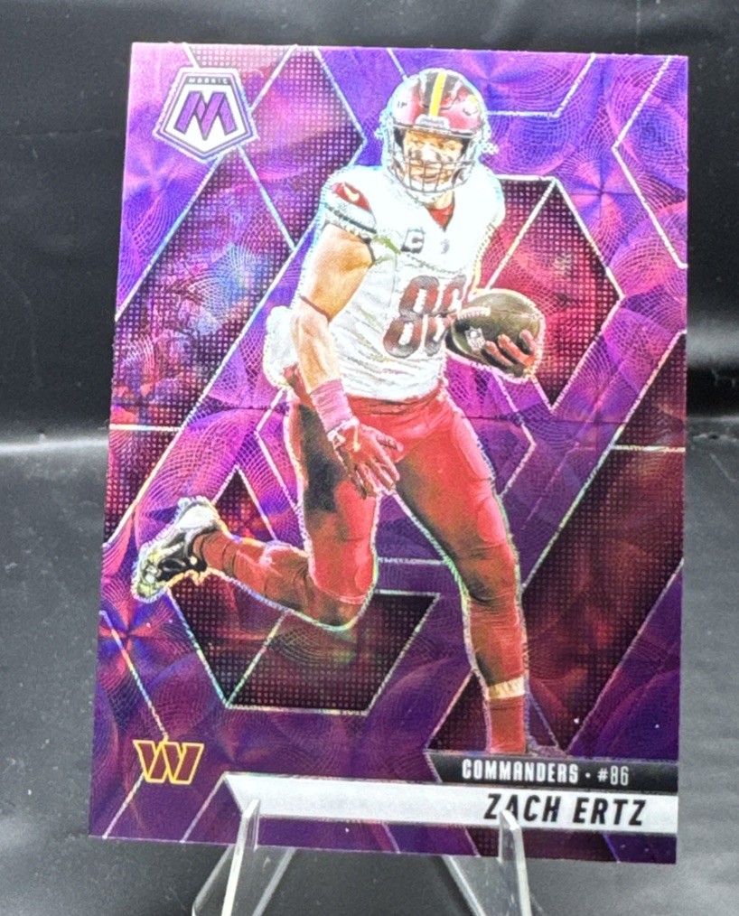 2025 Panini Mosaic - Zach Ertz Purple Scope Prizm #135