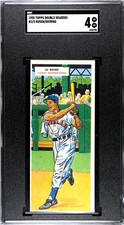 1955 Topps Double Headers Al Rosen Chuck Diering SGC 4 #1 #2