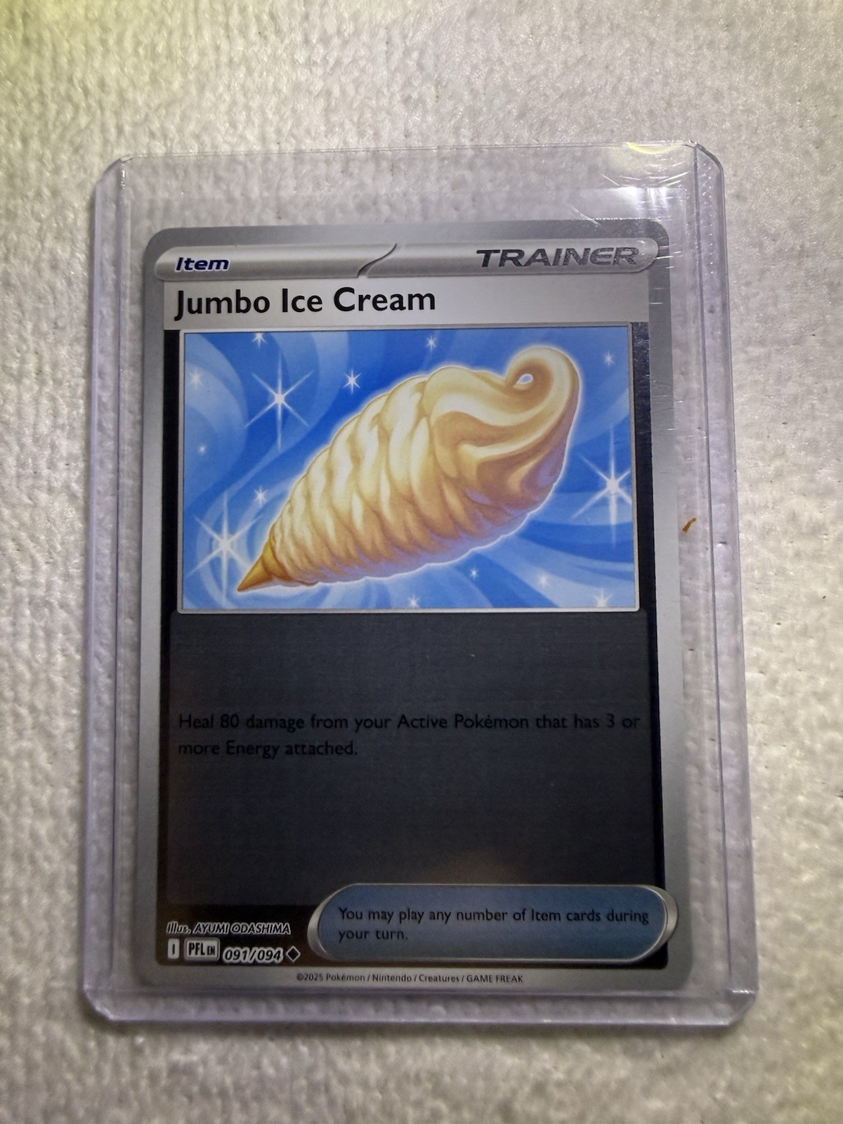 Jumbo Ice Cream 091/094 - ME02: Phantasmal Flames Reverse Holo (NM)